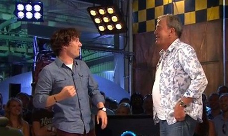 Benedict Cumberbatch punches Jeremy Clarkson on Top Gear