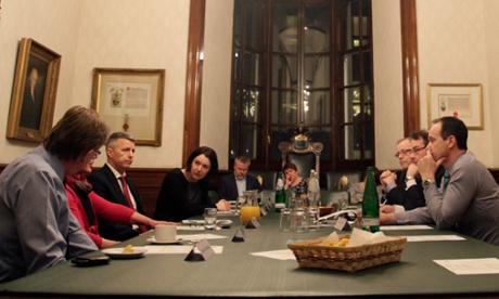 Delegates discuss how charities are to identify their ideal partners.