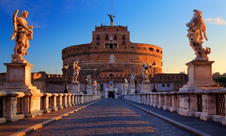 The Mausoleum of Hadrian, Rome