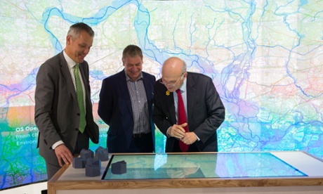 Business secretary Vince Cable at the launch of the Urban Innovation Centre.