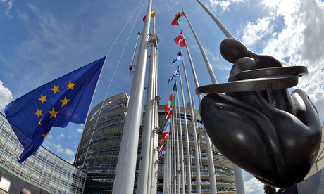 FRANCE-EU-PARLIAMENT-FLAG