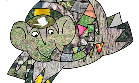 Elmer's Photo Patchwork app for iOS.