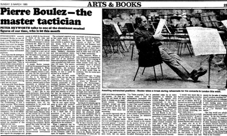 The Observer, 3 March 85.