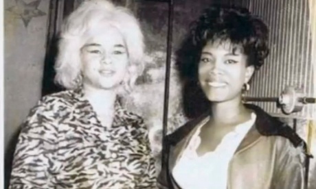 Lithofayne Pridgon and Etta James, 1968.