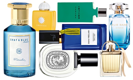 selection of fragrances