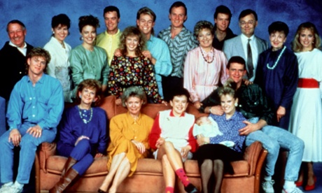 Old soaps never die … Neighbours' original cast.