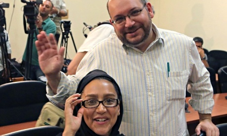 Washington Post journalist Jason Rezaian and his wife, Yeganeh Salehi, were arrested in Tehran in 2014.