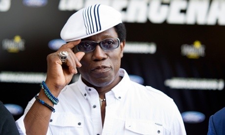 Wesley Snipes, jailed for three years for tax fraud in 2010.