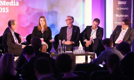 The privacy and consumer trust panel in action at the Guardian Changing Media Summit 2015