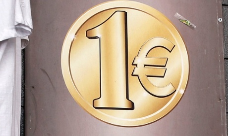 A one Euro shop in Athens.