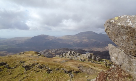 The view en route to the summit of Cnicht.