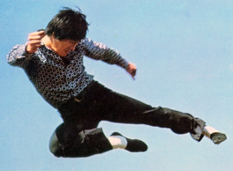 bruce lee in air