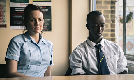Rachael Stirling and Roger Jean Nsengiyumva in Sixteen