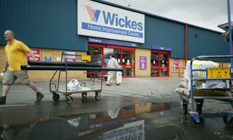 Wickes home improvement centre.