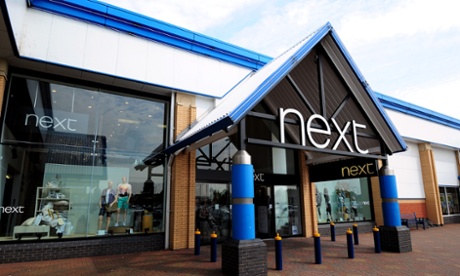 Next store in Tamworth, UK.