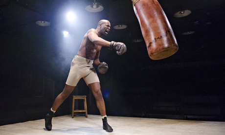 Fighting spirit … Nicholas Pinnock in The Royale, at Bush theatre.
