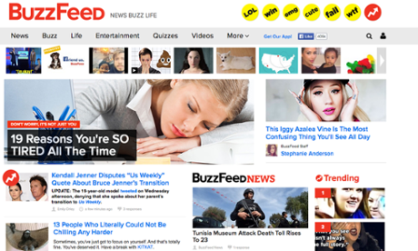 Buzzfeed staff are getting a buzz out of their new workspace.