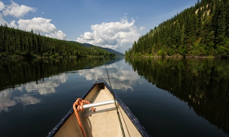 Canoeing, Yukon, Canada