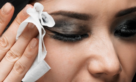 is that a wet wipe? Shame on you...