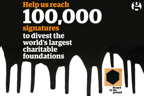 The Guardian's Keep it in the ground campaign.