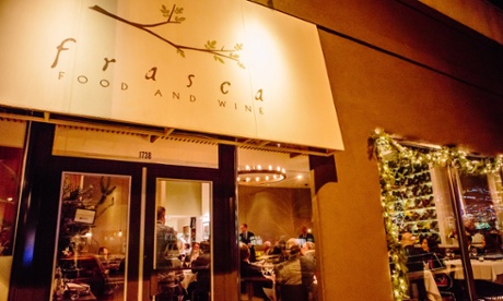 Frasca is the fanciets restaurant in Boulder, but people still go in there in their cycle shorts