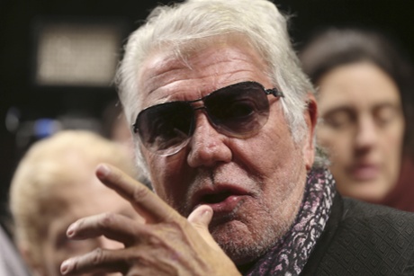 Italian fashion designer Roberto Cavalli in Milan last year