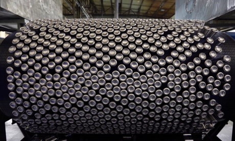 Aluminium cans at Rexam plant 