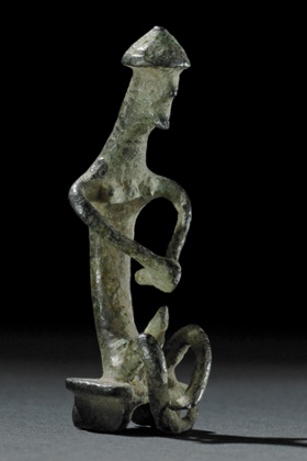 Bronze statuette of Ajax. Greece, 720-700BC 