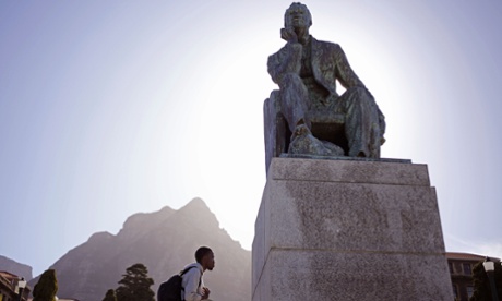 Cecil John Rhodes statue Cape Town