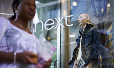 A Next shop on Oxford Street, London.