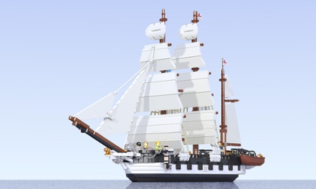 HMS Beagle, rendered by Luis Peña