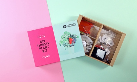 Technology Will Save Us DIY Thirsty Plant Kit