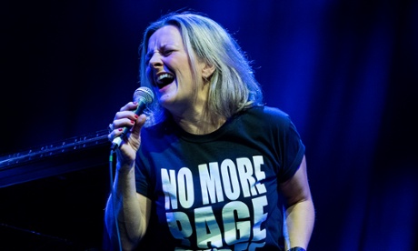 Claire Martin at the Jazz for Labour event.