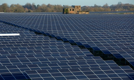 Many new solar farms are springing up.
