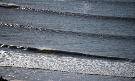 Langland Bay, Swansea, Wales, UK. 4th November 2013. 