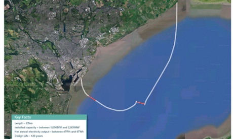 Tidal lagoon project