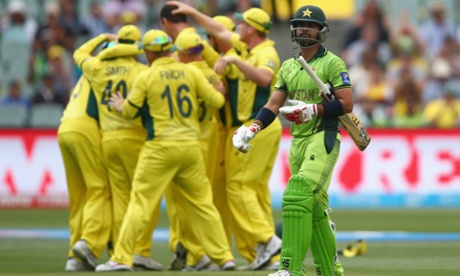 Ahmed Shehzad does the walk of shame earlier (Mark Kolbe/Getty Images)