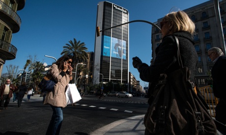 Banco Sabadell headquarters in Barcelona.