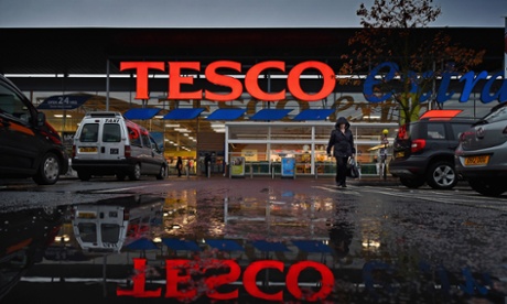 Tesco extra store in Scotland.