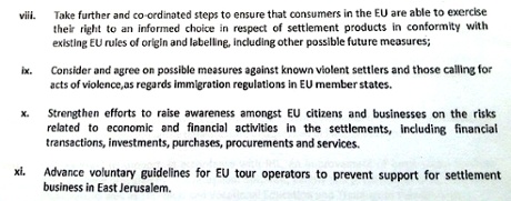 Some of the recommendations in the EU report
