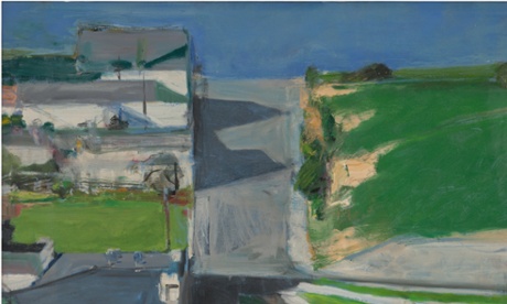 Detail from Cityscape #1, 1963 by Richard Diebenkorn.