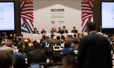 U.N. World Confenence on Disaster Risk Reduction in Sendai, Miyagi