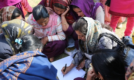 Mela on the outskirts of Delhi, India