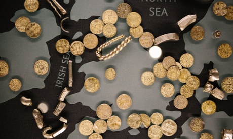 Norse coins at the new Viking exhibition.