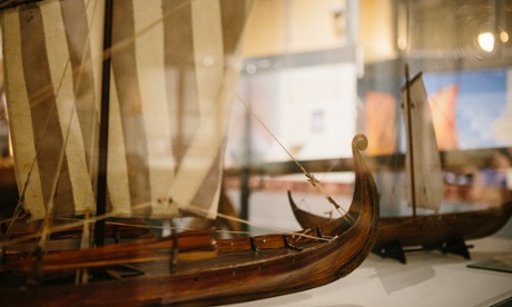 Rather than the usual battleships, the exhibition focuses on trading vessels used by the Norse tribes.