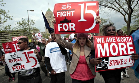 Fight for $15, minimum wage 