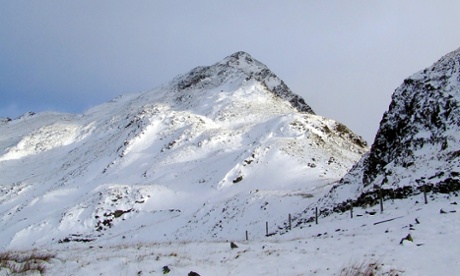 Cnicht in winter.