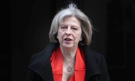 Theresa May, the home secretary.