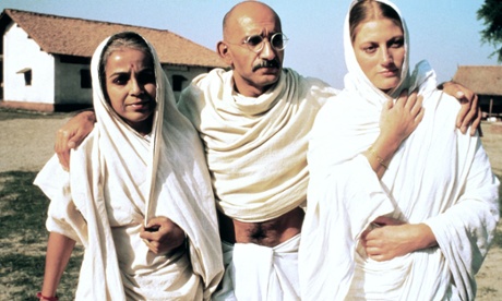 Ben Kingsley as Gandhi. Photograph: Sportsphoto Ltd/Allstar