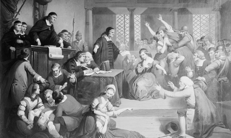 Trial of George Jacobs of Salem for witchcraft, Essex Institute, Salem, Massachusetts, by Tompkins Harrison Matteson.